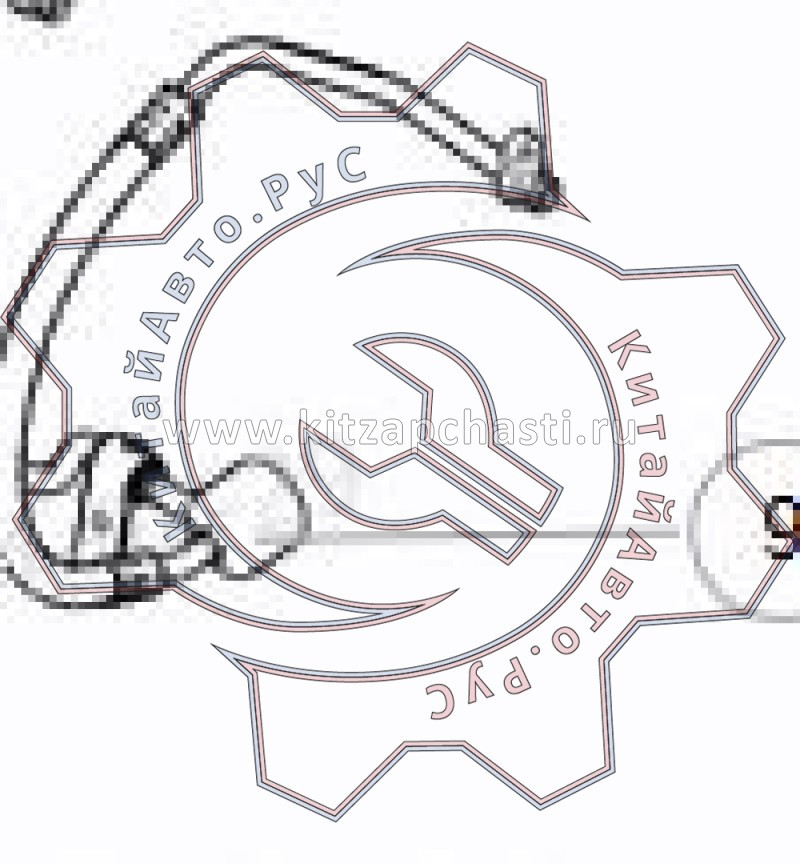 Хладогенная трубка системы климат-контроля HAVAL H9 2pecт 8108106XKV4AA